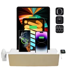 ALLDOCK Classic FAMILY Alu Gold & White Package