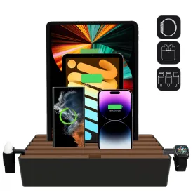 ALLDOCK Classic FAMILY Black & Walnut Package