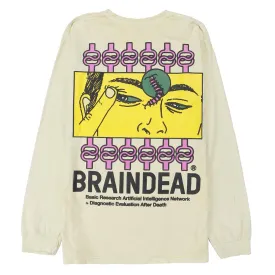 Brain Dead Evaluate Long Sleeve T-shirt / Lemon