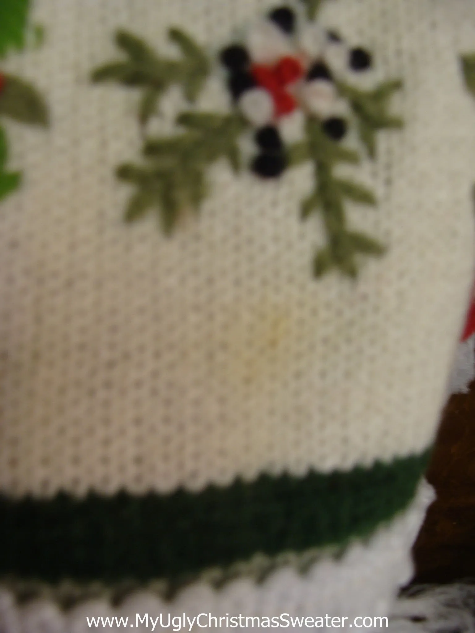 Christmas Wreaths and Holly Tacky Xmas Sweater