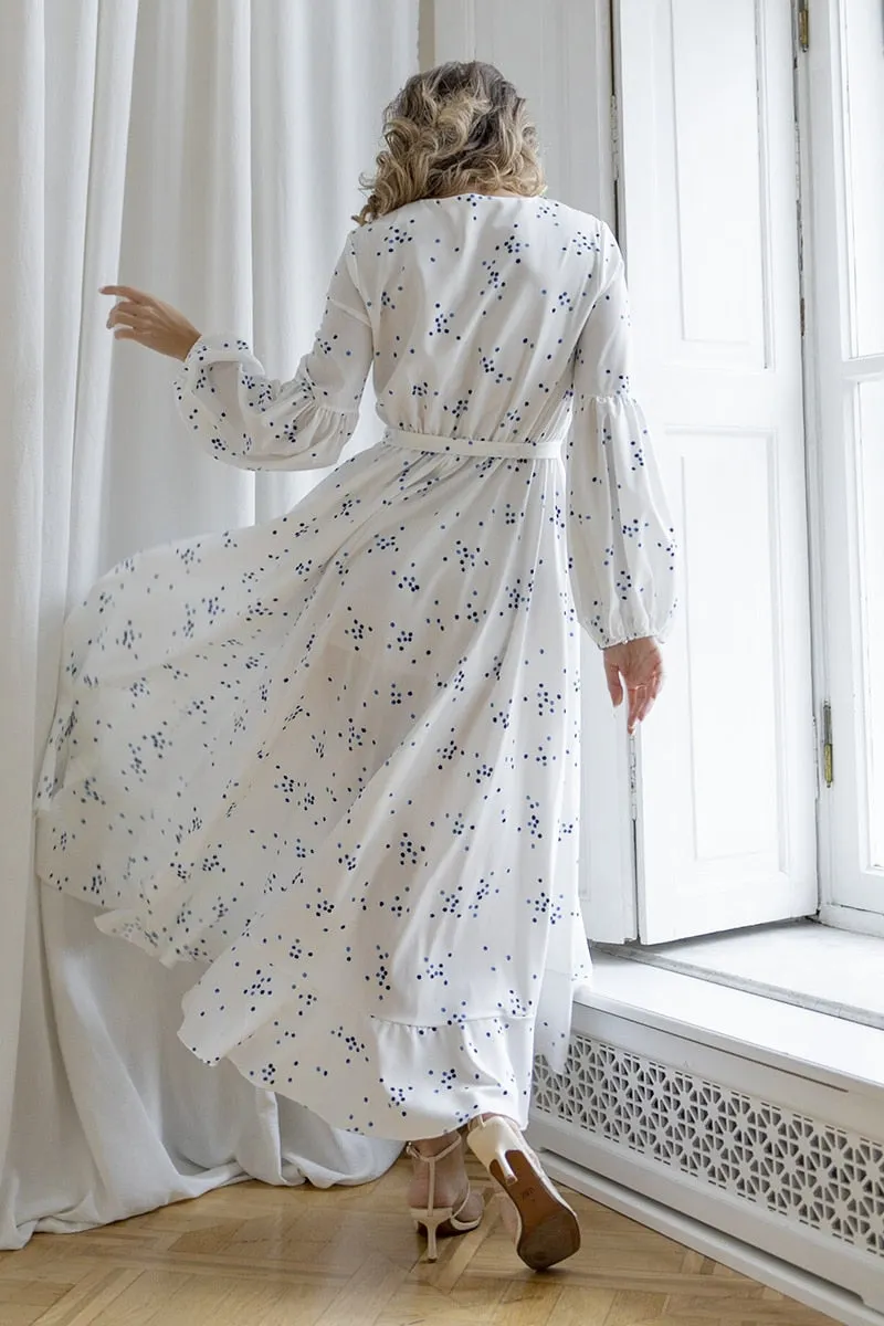 FLYTONN-Sexy spring and summer dresses, party dresses, graduation gifts,Whitney Boho Beach Maxi Dress