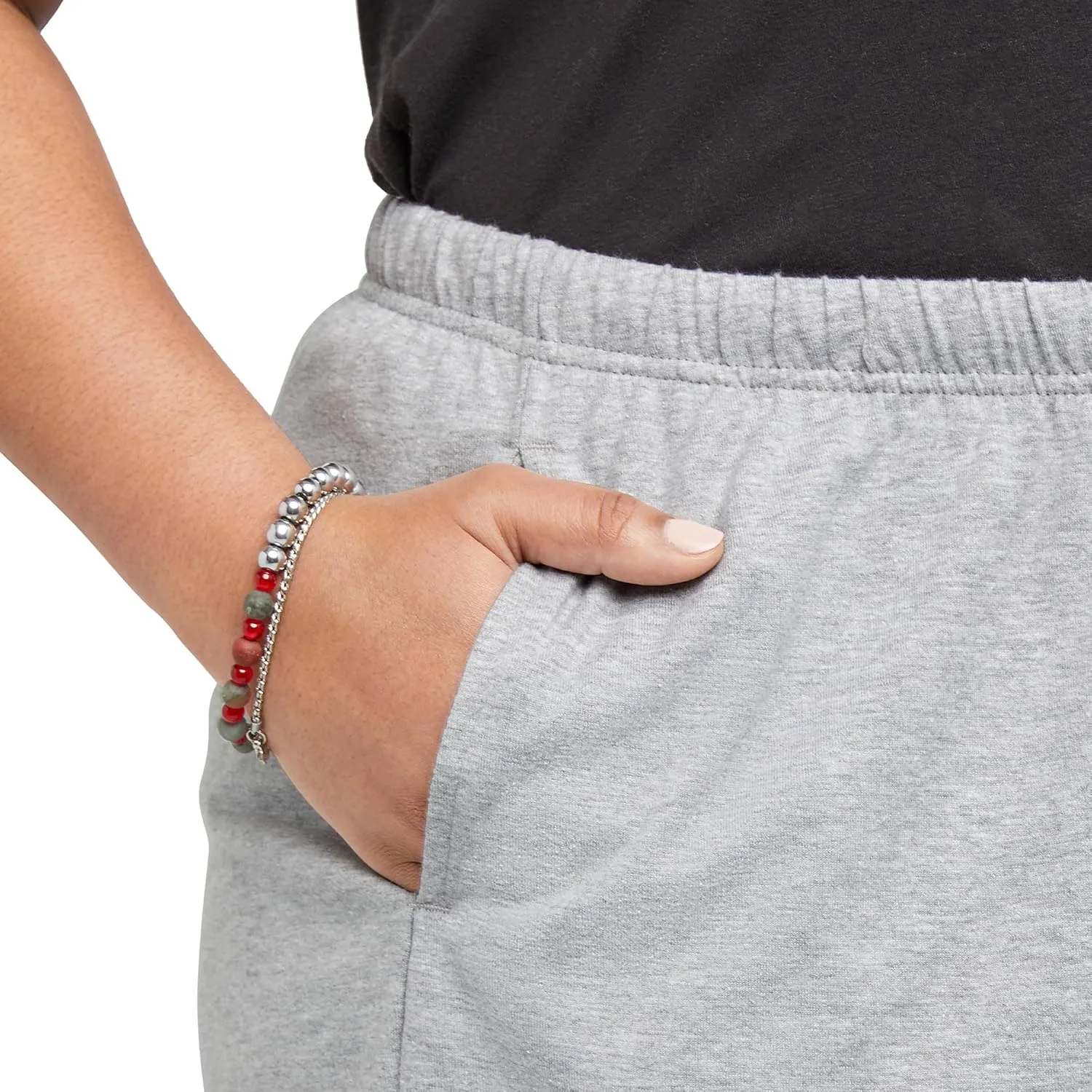 Hanes Women's Originals Shorts, Cotton Jersey Shorts, Gym Shorts For Women, 2.5, Plus Size Available