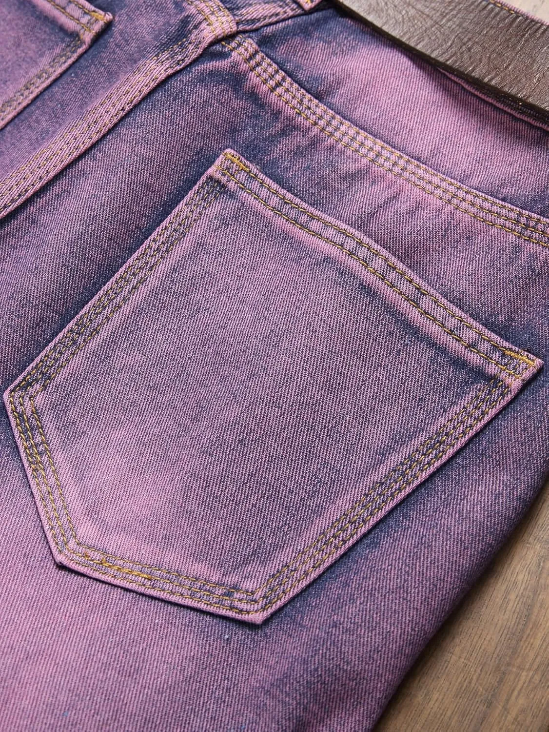 Men's Ripped Denim Shorts - Distressed Slim Fit Jean Shorts for Men, Casual Straight Fit Summer Ripped Shorts