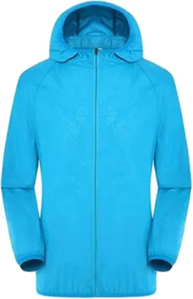 Mzkdieey Rain Jackets for Women Waterproof Raincoat Long Hooded Rain Coats Outdoor Active Windbreaker Trench Coat