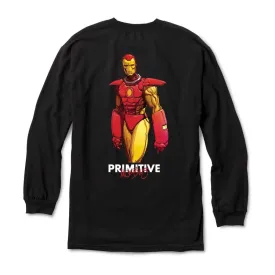 Primitive Iron Man Long Sleeve T-Shirt Black